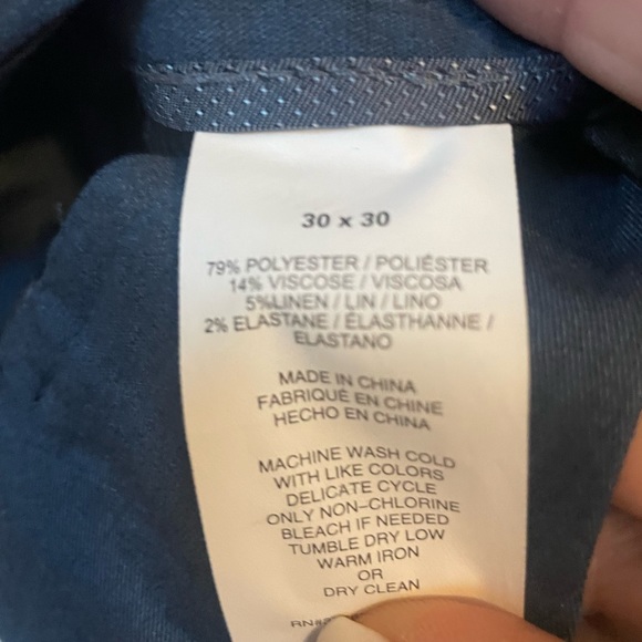 Perry Ellis mens small vest match slacks 30x30 - Picture 2 of 4